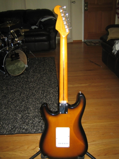 Fender 57 Strat Full Back